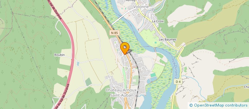 localisation de l'entreprise ASSOCIATION DES LOCATAIRES ST AUBAN VOLONNE L ESCALE CHATEAU ARNOUX ET H2P à CHATEAU-ARNOUX-SAINT-AUBAN