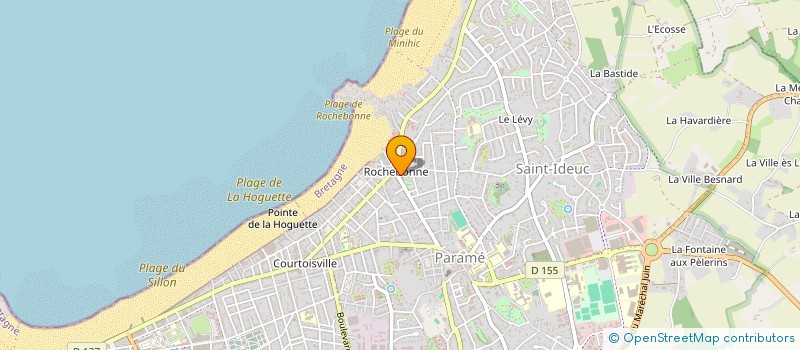 localisation de l'entreprise ASSOCIATION DES LOGIS D'ILLE ET VILAINE  SAINT-MALO