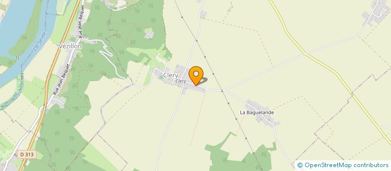 localisation de l'entreprise ASSOCIATION DES LOISIRS CLERY-LA-BAGUELANDE à LES ANDELYS