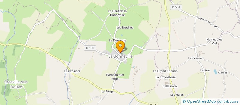 localisation de l'entreprise ASSOCIATION DES LOISIRS DE LA BONNEVILLE  LA BONNEVILLE