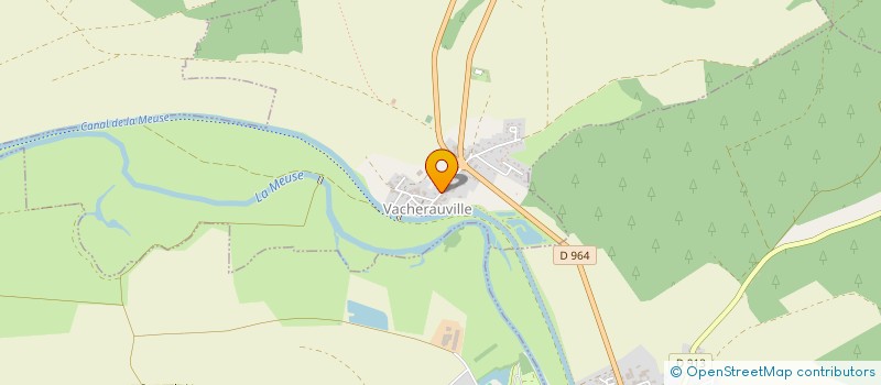 localisation de l'entreprise ASSOCIATION DES LOISIRS DE VACHERAUVILLE à VACHERAUVILLE