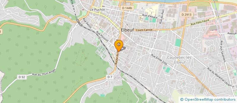 localisation de l'entreprise ASSOCIATION DES LUDOTHEQUES à ELBEUF