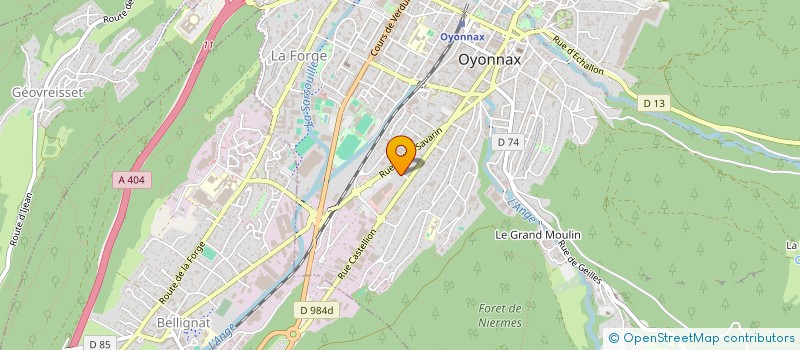 localisation de l'entreprise ASSOCIATION DES LUNETIERS D OYONNAX MEMBRES D ALLIZE PLASTURGIE à OYONNAX