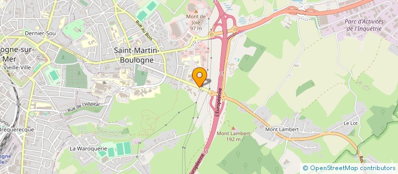 localisation de l'entreprise ASSOCIATION DES MAGASINS DE PRODUCTEURS FERMIERS DES HAUTS-DE-FRANCE  SAINT-MARTIN-BOULOGNE