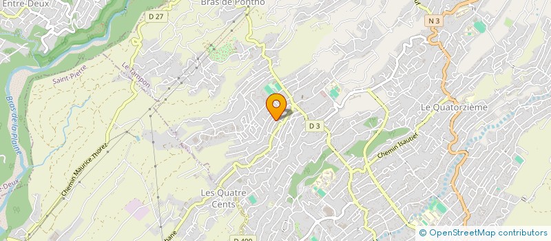 localisation de l'entreprise ASSOCIATION DES MAINS CREATIVES ET ENSOLEILLEES REUNIONNAISES  LE TAMPON