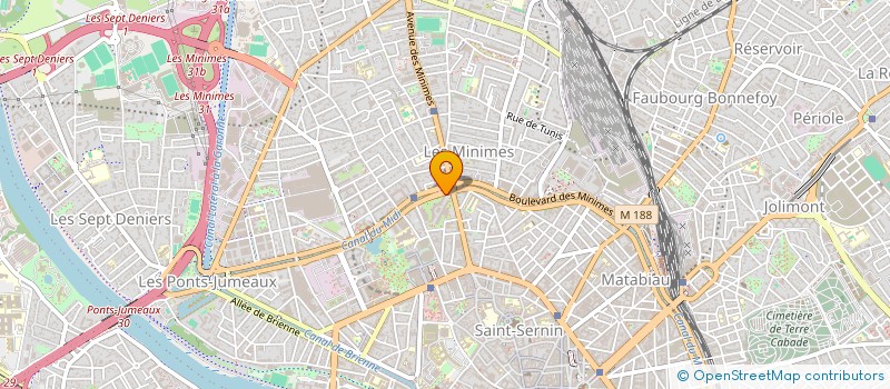 localisation de l'entreprise ASSOCIATION DES MAIRES DE LA HTE GARONNE à TOULOUSE