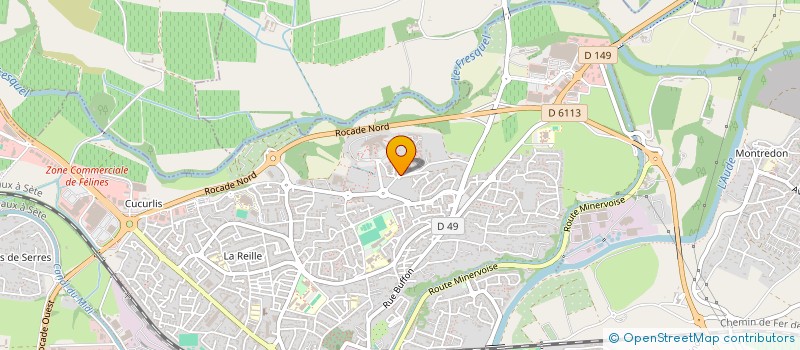 localisation de l'entreprise ASSOCIATION DES MAIRES DU DEPARTEMENT DE L'AUDE à CARCASSONNE