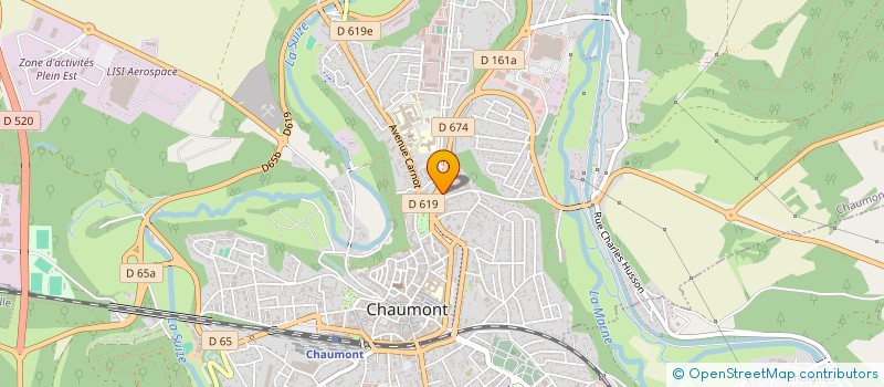localisation de l'entreprise ASSOCIATION DES MAIRES ET PRESIDENTS D'INTERCOMMUNALITE DE LA HAUTE-MARNE à CHAUMONT