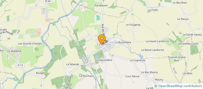 localisation de l'entreprise ASSOCIATION DES MAIRES RURAUX 22  LE QUIOU