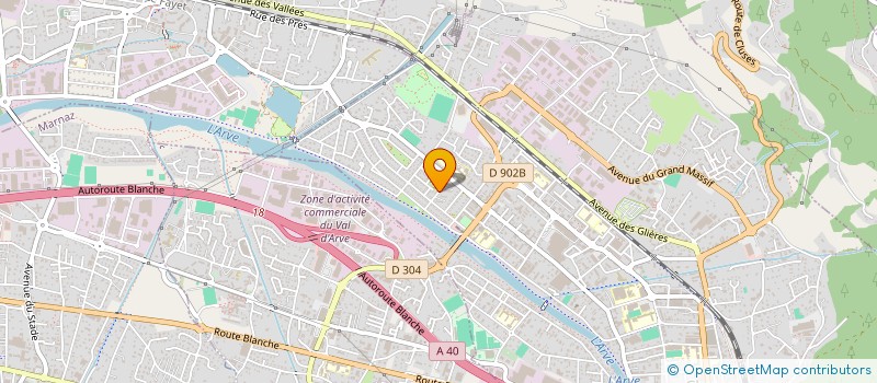 localisation de l'entreprise ASSOCIATION DES MAIRES RURAUX DE HAUTE-SAVOIE  SAINT-SIGISMOND