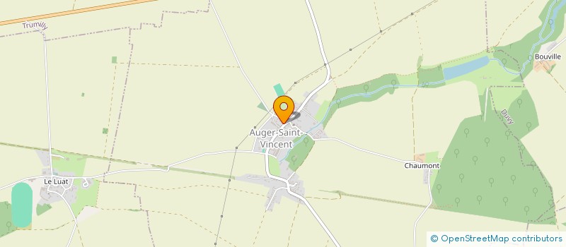 localisation de l'entreprise ASSOCIATION DES MAIRES RURAUX DE L'OISE (AMRO)  AUGER-SAINT-VINCENT