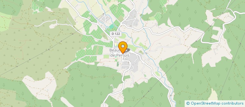 localisation de l'entreprise ASSOCIATION DES MAIRES RURAUX DE VAUCLUSE (AMR84)  MIRABEAU