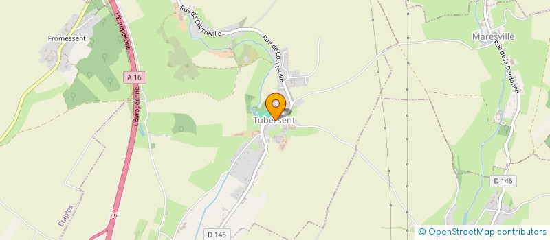 localisation de l'entreprise ASSOCIATION DES MAIRES RURAUX DU PAS-DE-CALAIS AMR62  ROBECQ