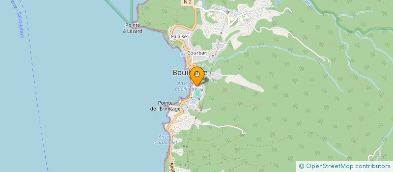 localisation de l'entreprise ASSOCIATION DES MAISONS DE LA PARENTALITE DE GUADELOUPE à BOUILLANTE