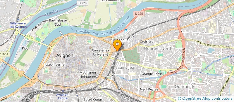 localisation de l'entreprise ASSOCIATION DES MAISONS POUR L'INITIATIVE SOLIDAIRE à AVIGNON