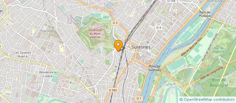 localisation de l'entreprise ASSOCIATION DES MAKI MAURES à SURESNES