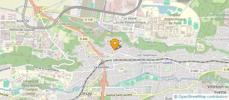 localisation de l'entreprise ASSOCIATION DES MALADES SOUFFRANT D'ANGIO-OEDEMES à ORSAY