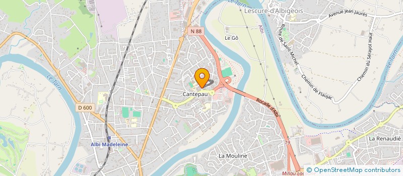 localisation de l'entreprise ASSOCIATION DES MANAGERS DE L'INSTITUT SUPERIEUR DE PROMOTION INDUSTRIELLE à ALBI