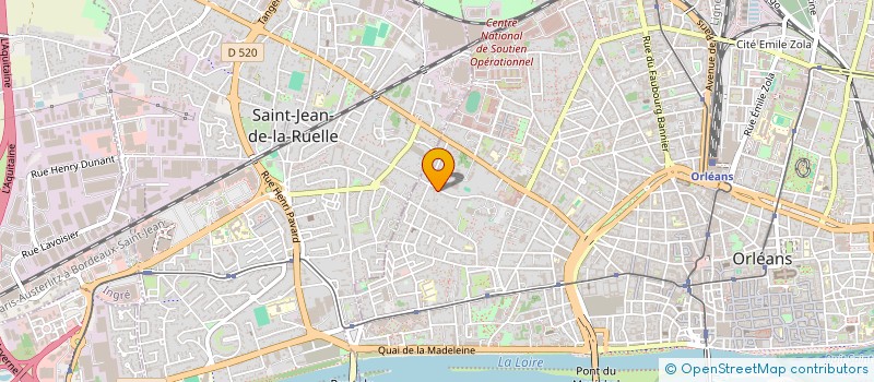 localisation de l'entreprise ASSOCIATION DES MAQUETTISTES PLASTIQUE DU LOIRET à ORLEANS