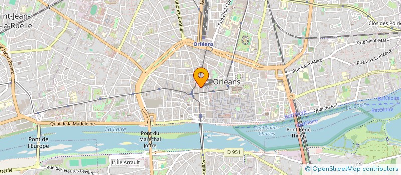 localisation de l'entreprise ASSOCIATION DES MARCHES DE L'AGGLOMERATION ORLEANAISE à ORLEANS