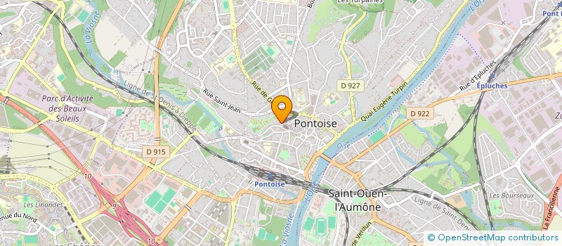 localisation de l'entreprise ASSOCIATION DES MARCHES DE PONTOISE à PONTOISE