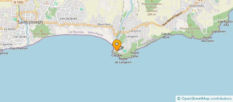 localisation de l'entreprise ASSOCIATION DES MARINS PECHEURS DE SAINT JOSEPH à SAINT-JOSEPH