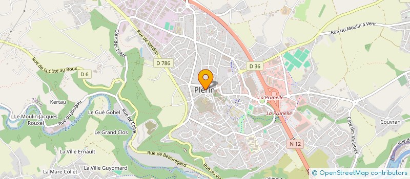 localisation de l'entreprise ASSOCIATION DES MARINS PECHEURS DU LEGUE  PLERIN