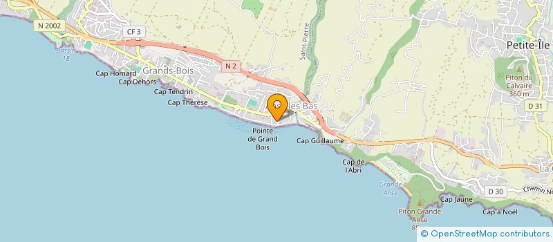 localisation de l'entreprise ASSOCIATION DES MARMAILLES D'INDIRA GANDHI  SAINT-PIERRE