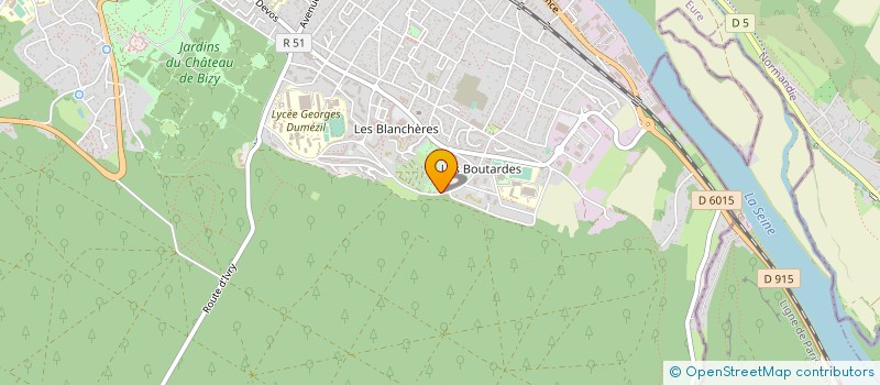 localisation de l'entreprise ASSOCIATION DES MAROCAINS DE VERNON ET SA REGION à VERNON