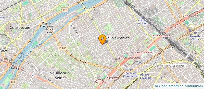 localisation de l'entreprise ASSOCIATION DES MASTERS 1 FINANCE DE L'UNIVERSITE PARIS-DAUPHINE à LEVALLOIS-PERRET
