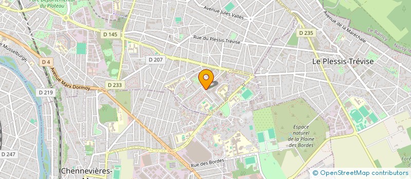 localisation de l'entreprise ASSOCIATION DES MBAMBANIENS RESIDANT EN FRANCE  CHAMPIGNY-SUR-MARNE