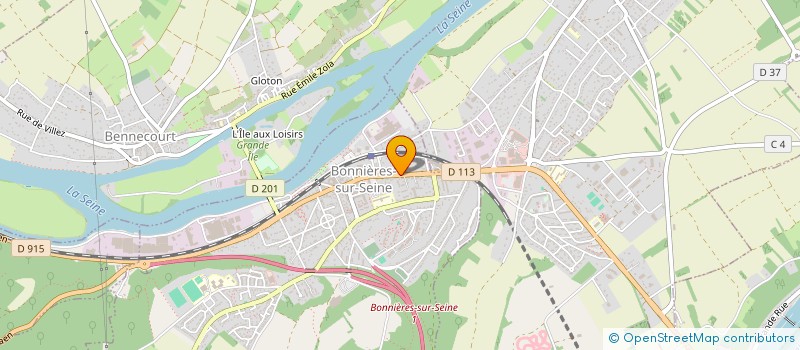 localisation de l'entreprise ASSOCIATION DES MBOULEMOIS DE L'ETRANGER  BONNIERES-SUR-SEINE