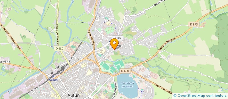 localisation de l'entreprise ASSOCIATION DES MEDECINS DE L'AUTUNOIS à AUTUN