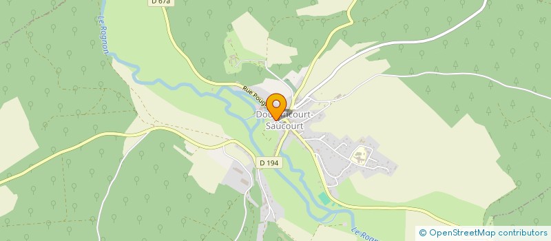 localisation de l'entreprise ASSOCIATION DES MEDECINS POUR TOUS PARTOUT à DOULAINCOURT-SAUCOURT