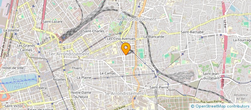 localisation de l'entreprise ASSOCIATION DES MEDECINS UTILISATEURS DE L IRM BOUCHARD à MARSEILLE
