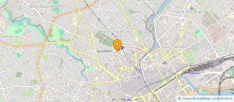 localisation de l'entreprise ASSOCIATION DES MEMBRES DU PERSONNEL DE LA MUTUALITE SOCIALE AGRICOLE-COMPLEMENTAIRE MALADIE CHIRURGIE à NANTES