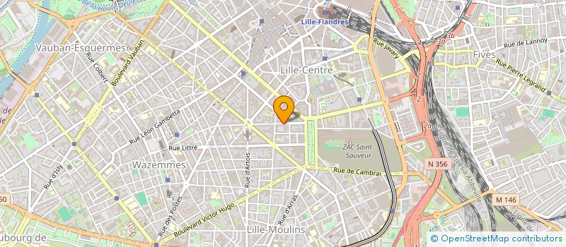 localisation de l'entreprise ASSOCIATION DES MERES MONOPARENTALES D'ICI ET D'AILLEURS AMMIA à LILLE