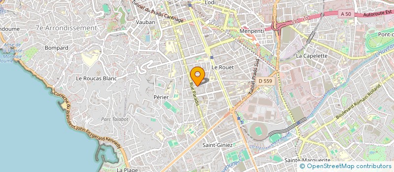 localisation de l'entreprise ASSOCIATION DES METIERS DE L'ART à MARSEILLE