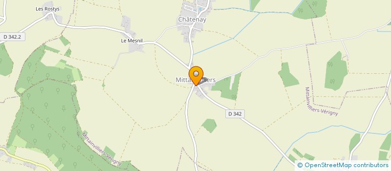 localisation de l'entreprise ASSOCIATION DES MITTAINVILLOIS à MITTAINVILLIERS-VERIGNY