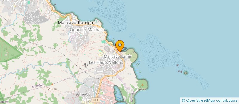 localisation de l'entreprise ASSOCIATION DES MOHOROIS POUR L'INTEGRATION ET LE DEVELOPPEMENT A MAYOTTE à MAMOUDZOU