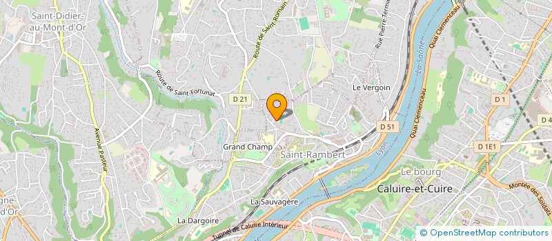 localisation de l'entreprise ASSOCIATION DES MOLDAVES DE LYON AMOL  LYON