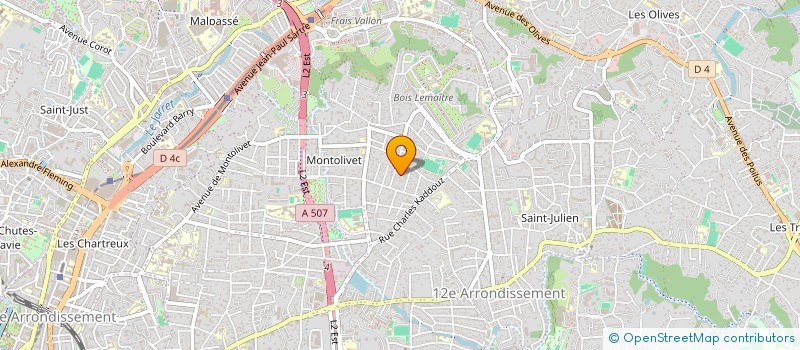 localisation de l'entreprise ASSOCIATION DES MOTS ET DES GESTES à MARSEILLE