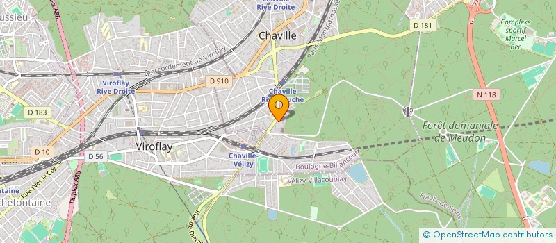 localisation de l'entreprise ASSOCIATION DES MUSULMANS DE CHAVILLE à CHAVILLE