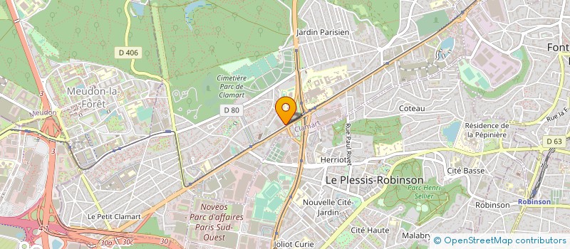 localisation de l'entreprise ASSOCIATION DES MUSULMANS DE CLAMART à CLAMART