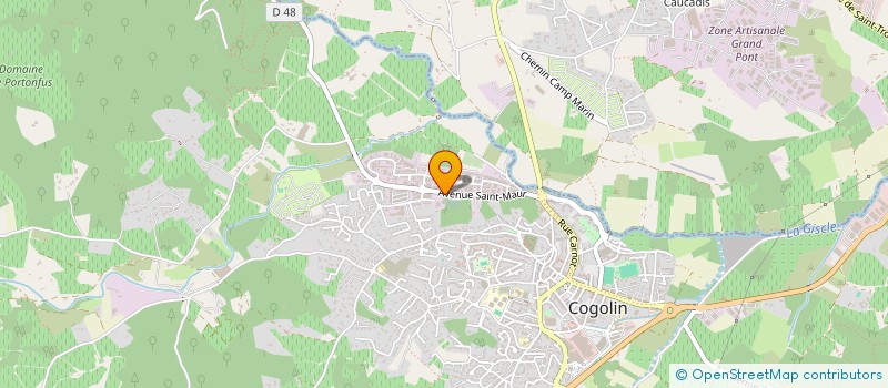 localisation de l'entreprise ASSOCIATION DES MUSULMANS DE COGOLIN ET ENVIRONS à COGOLIN