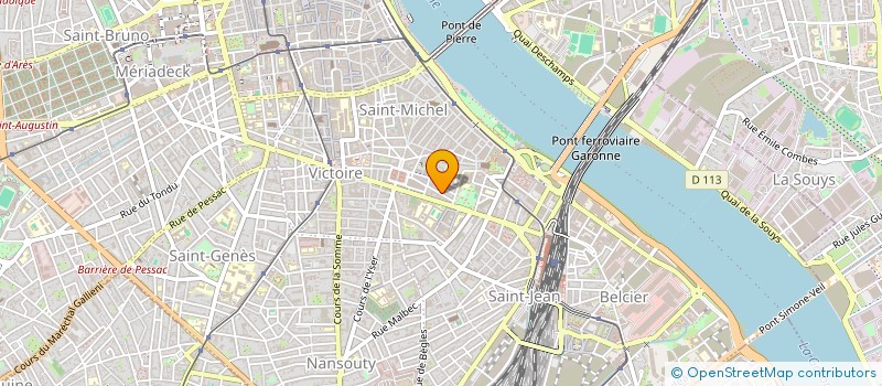 localisation de l'entreprise ASSOCIATION DES MUSULMANS DE LA GIRONDE à BORDEAUX