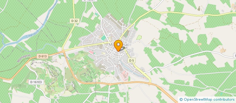 localisation de l'entreprise ASSOCIATION DES MUSULMANS DE MONTAGNAC  MONTAGNAC