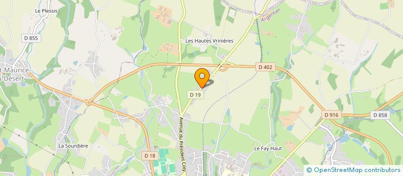 localisation de l'entreprise ASSOCIATION DES MUSULMANS FERTOIS à LA FERTE MACE