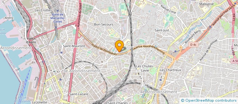 localisation de l'entreprise ASSOCIATION DES MUTUALISTES à MARSEILLE