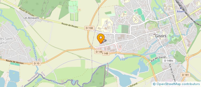 localisation de l'entreprise ASSOCIATION DES NATIFS ET AMIS POUR LE DEVELOPPEMENT DE N'DANTARY EN EUROPE (ANANDA EUROPE) à GISORS